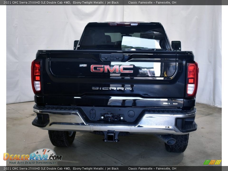 2021 GMC Sierra 2500HD SLE Double Cab 4WD Ebony Twilight Metallic / Jet Black Photo #3