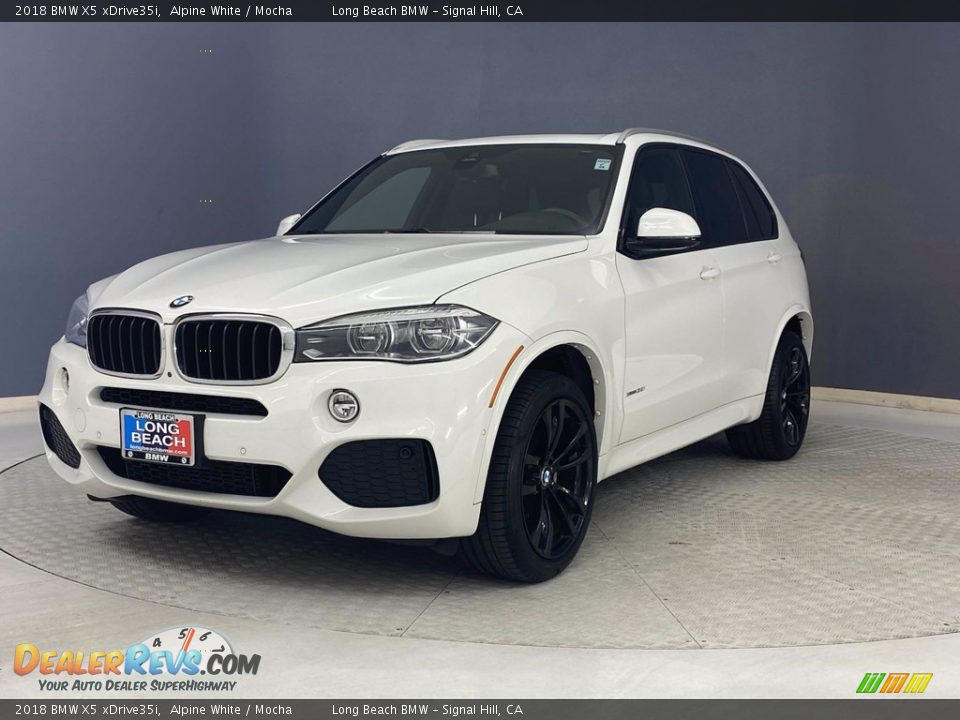2018 BMW X5 xDrive35i Alpine White / Mocha Photo #3
