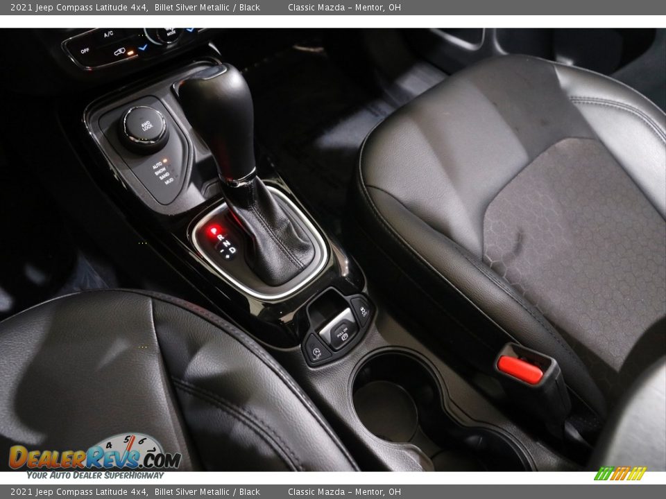 2021 Jeep Compass Latitude 4x4 Billet Silver Metallic / Black Photo #14