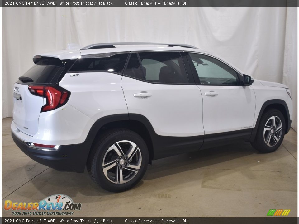 2021 GMC Terrain SLT AWD White Frost Tricoat / Jet Black Photo #2