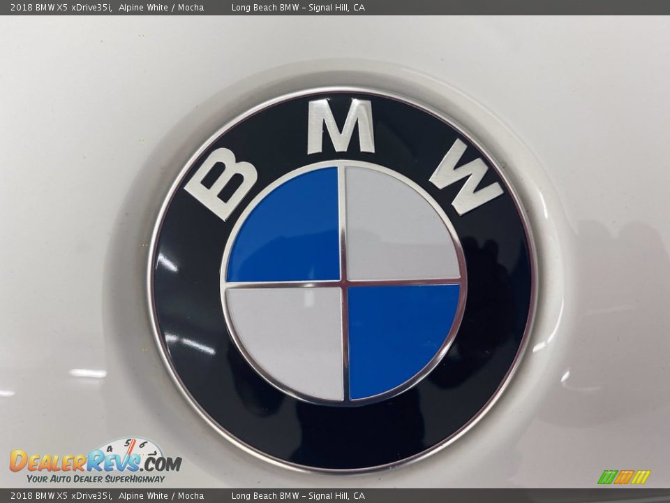 2018 BMW X5 xDrive35i Alpine White / Mocha Photo #8