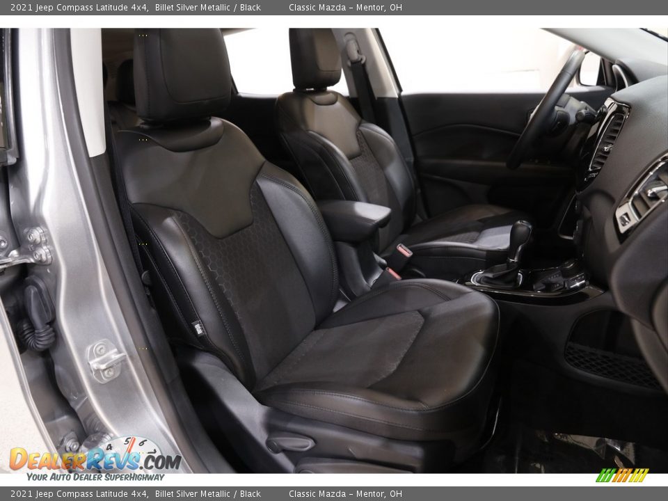 2021 Jeep Compass Latitude 4x4 Billet Silver Metallic / Black Photo #16