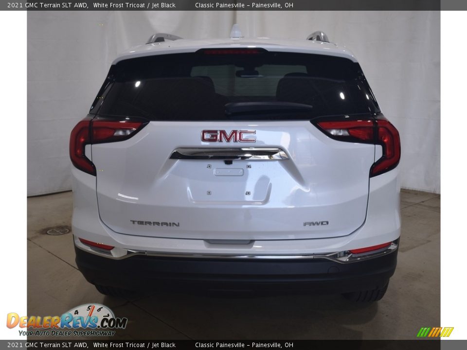 2021 GMC Terrain SLT AWD White Frost Tricoat / Jet Black Photo #3