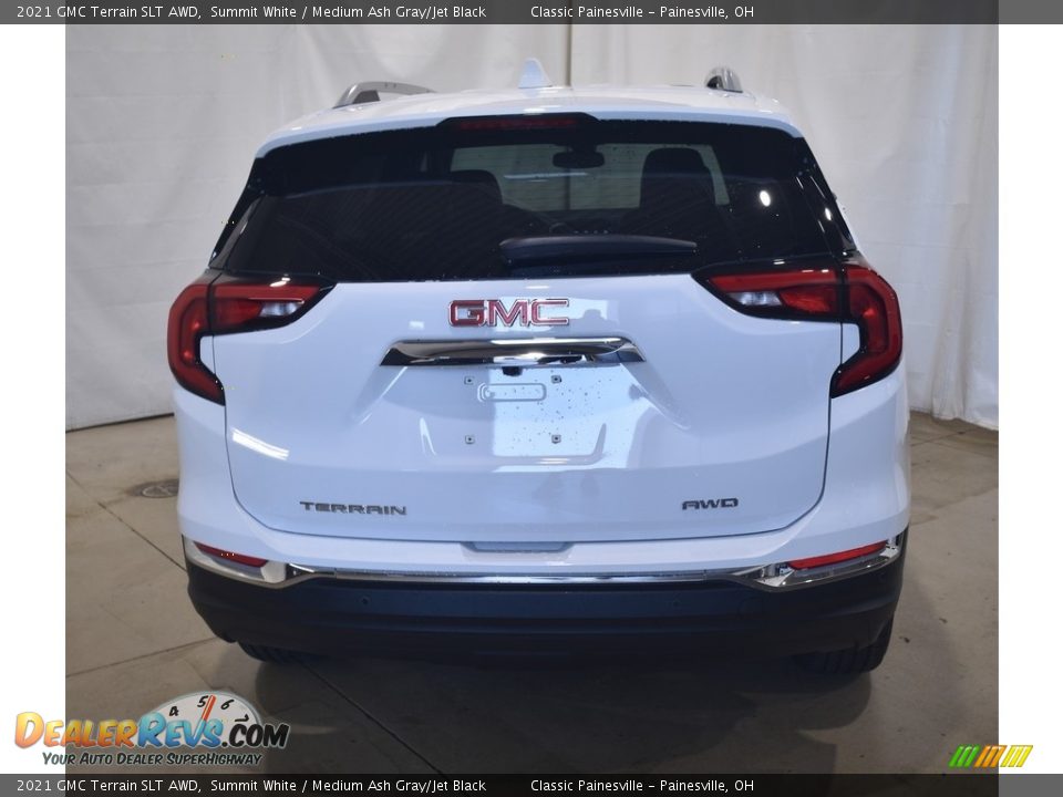 2021 GMC Terrain SLT AWD Summit White / Medium Ash Gray/Jet Black Photo #3