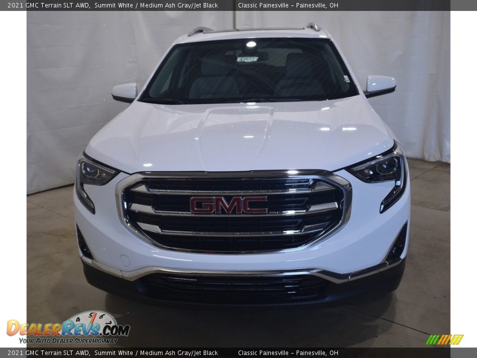 2021 GMC Terrain SLT AWD Summit White / Medium Ash Gray/Jet Black Photo #4