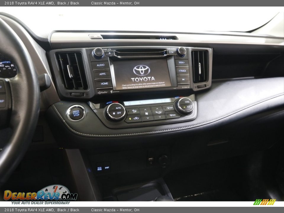 2018 Toyota RAV4 XLE AWD Black / Black Photo #9