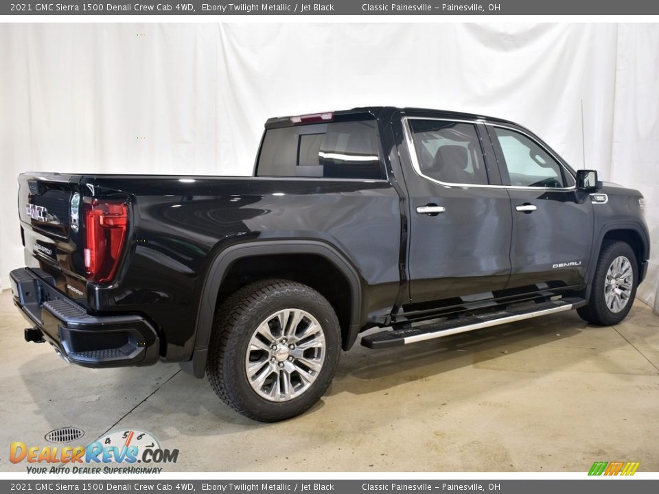 2021 GMC Sierra 1500 Denali Crew Cab 4WD Ebony Twilight Metallic / Jet Black Photo #2