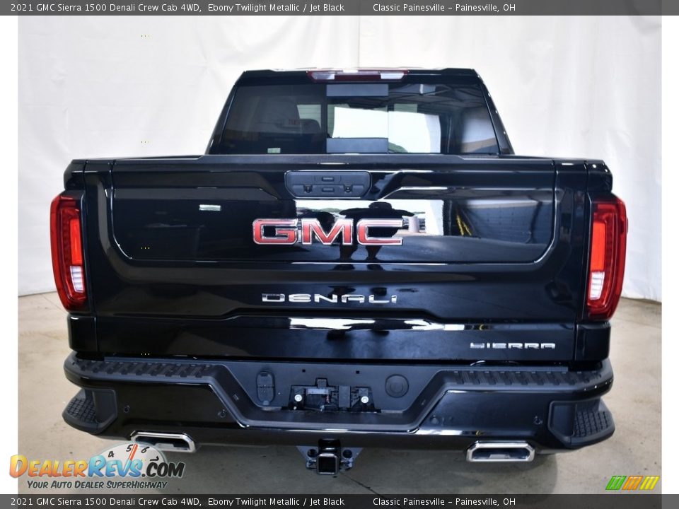 2021 GMC Sierra 1500 Denali Crew Cab 4WD Ebony Twilight Metallic / Jet Black Photo #3