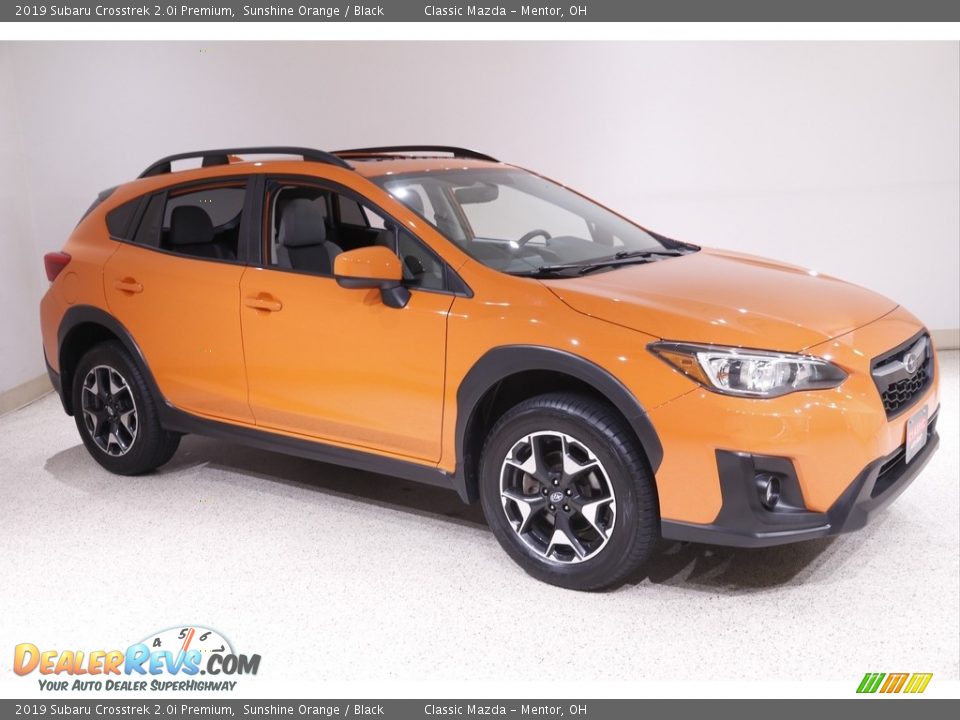 2019 Subaru Crosstrek 2.0i Premium Sunshine Orange / Black Photo #1