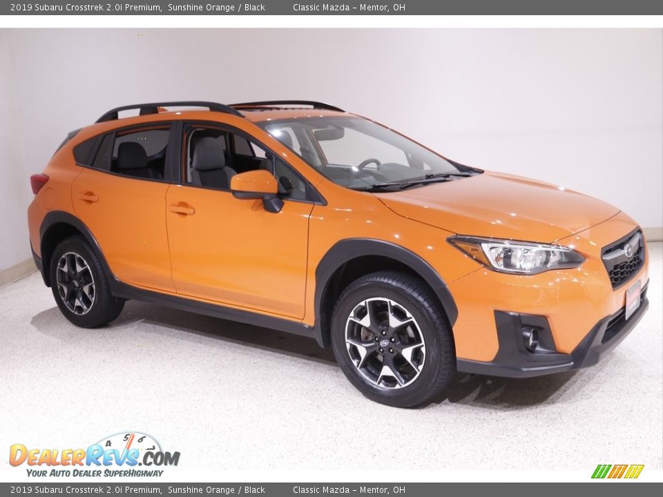 2019 Subaru Crosstrek 2.0i Premium Sunshine Orange / Black Photo #1