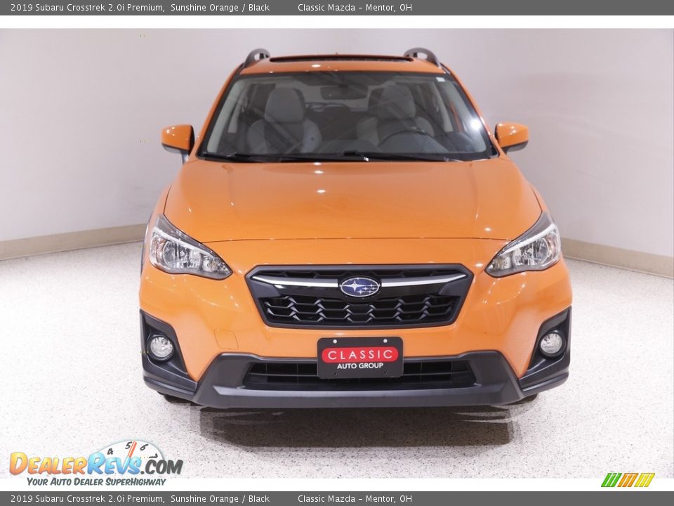 2019 Subaru Crosstrek 2.0i Premium Sunshine Orange / Black Photo #2