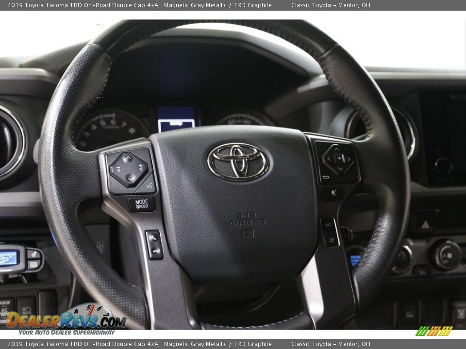 2019 Toyota Tacoma TRD Off-Road Double Cab 4x4 Magnetic Gray Metallic / TRD Graphite Photo #8