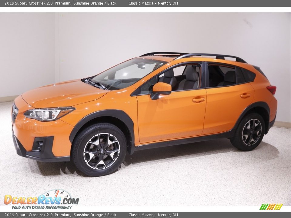 2019 Subaru Crosstrek 2.0i Premium Sunshine Orange / Black Photo #3