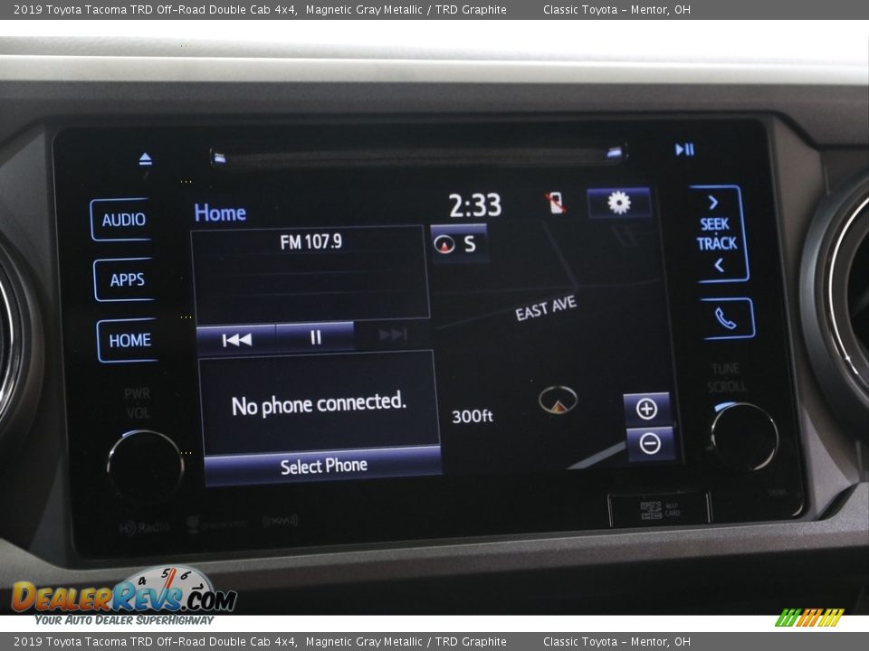 2019 Toyota Tacoma TRD Off-Road Double Cab 4x4 Magnetic Gray Metallic / TRD Graphite Photo #11