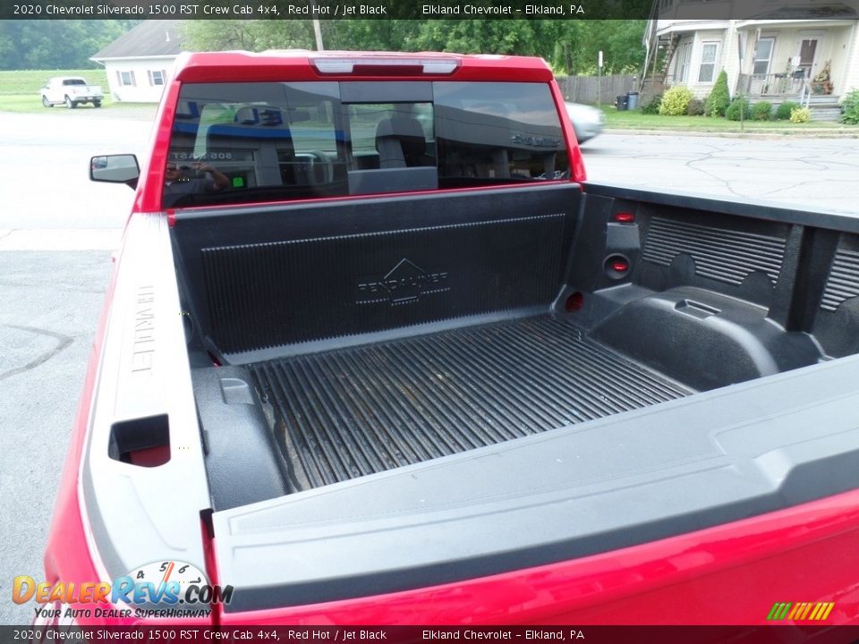 2020 Chevrolet Silverado 1500 RST Crew Cab 4x4 Red Hot / Jet Black Photo #14