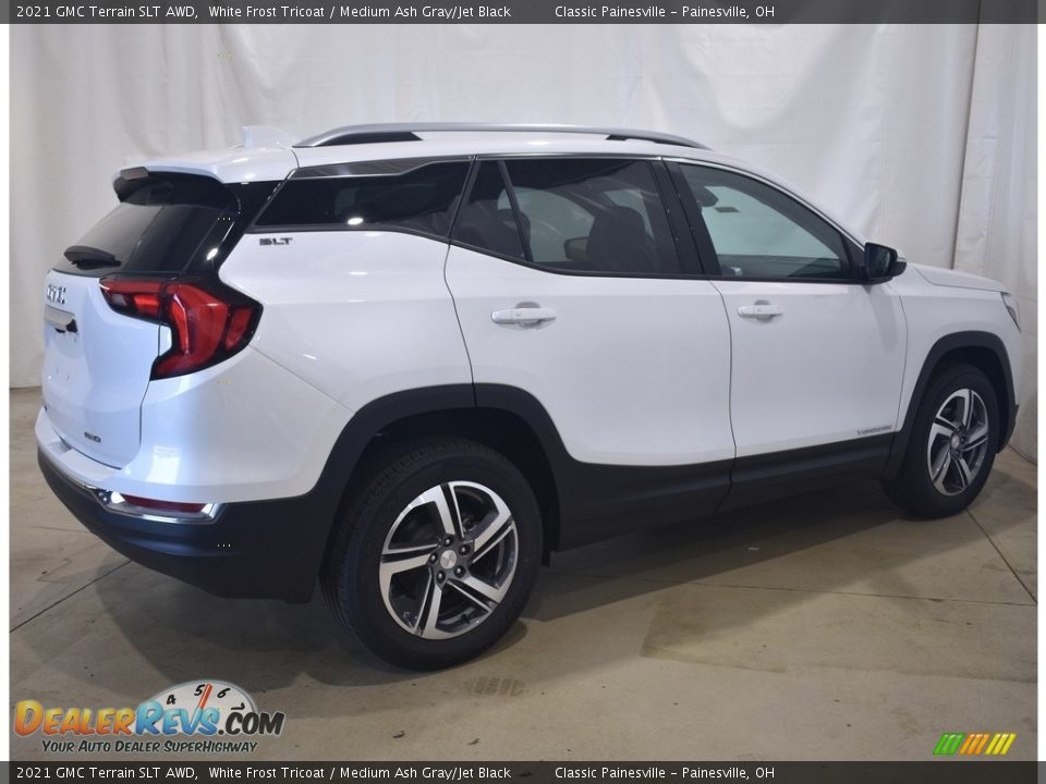 2021 GMC Terrain SLT AWD White Frost Tricoat / Medium Ash Gray/Jet Black Photo #2