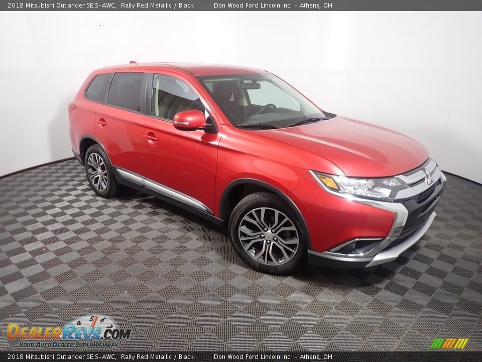 2018 Mitsubishi Outlander SE S-AWC Rally Red Metallic / Black Photo #4