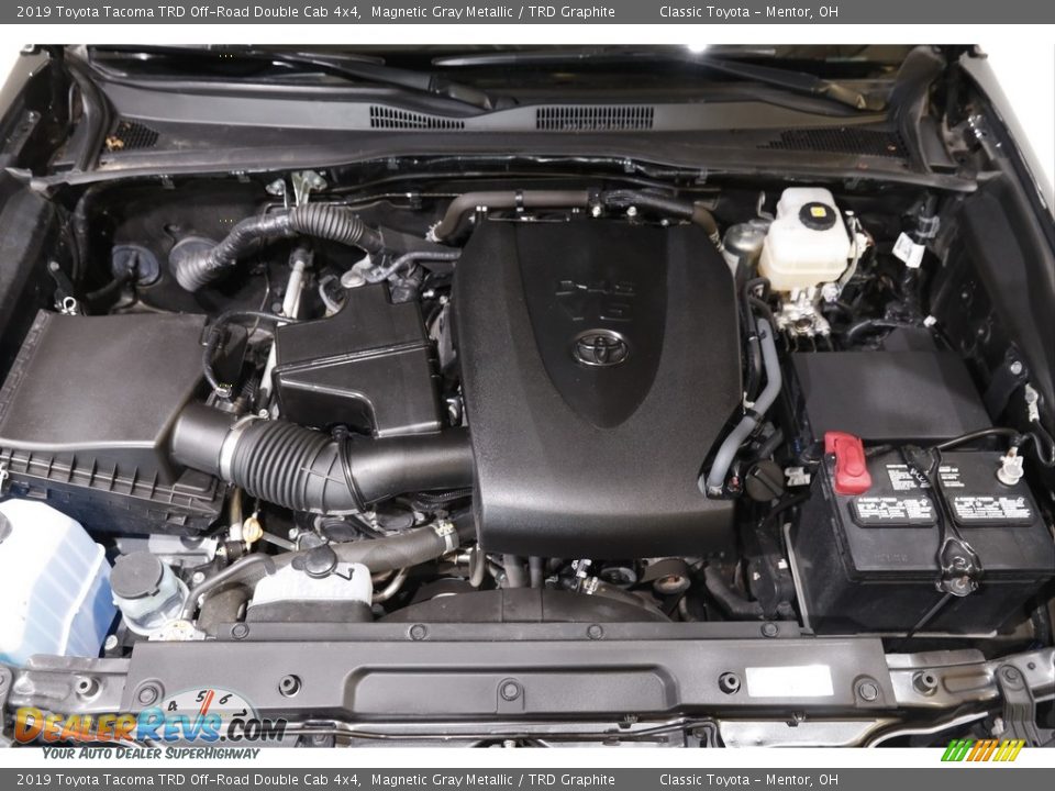 2019 Toyota Tacoma TRD Off-Road Double Cab 4x4 Magnetic Gray Metallic / TRD Graphite Photo #20