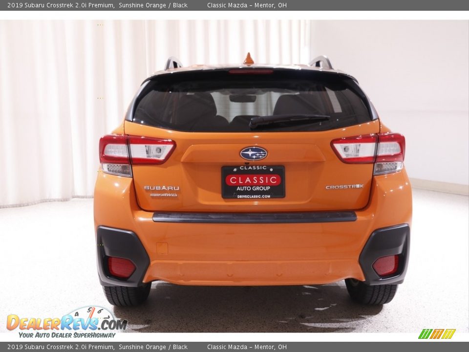2019 Subaru Crosstrek 2.0i Premium Sunshine Orange / Black Photo #18