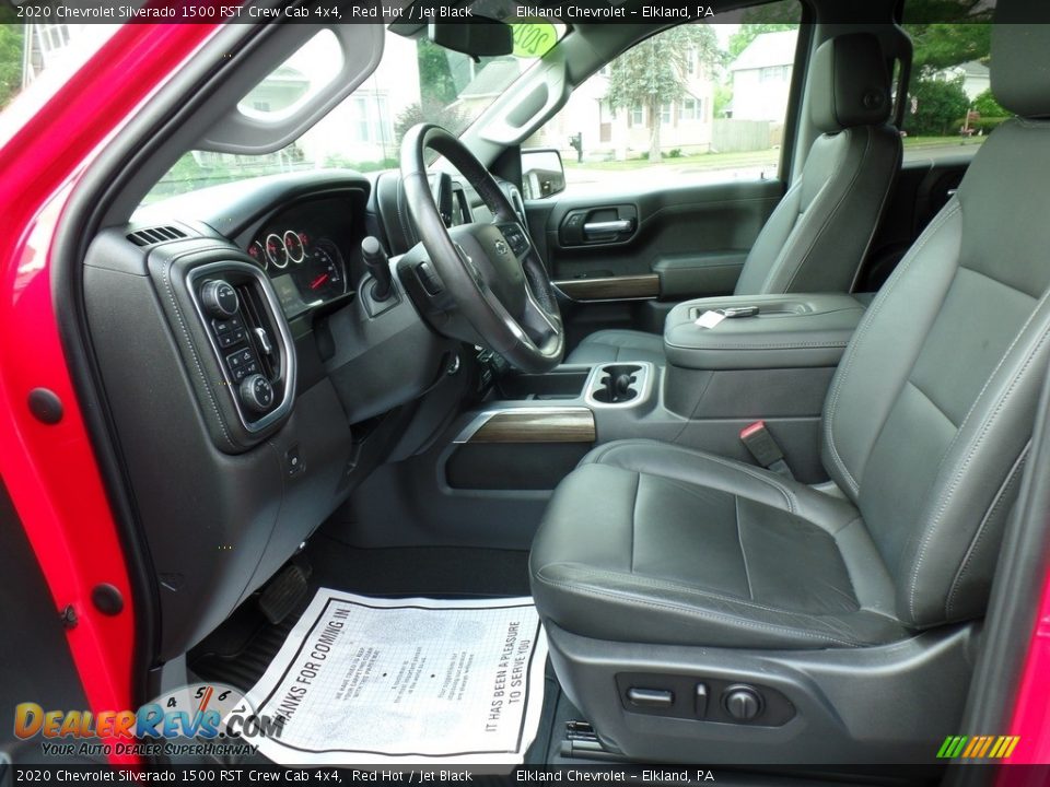 2020 Chevrolet Silverado 1500 RST Crew Cab 4x4 Red Hot / Jet Black Photo #19