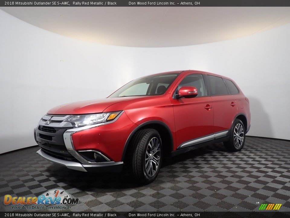 2018 Mitsubishi Outlander SE S-AWC Rally Red Metallic / Black Photo #9