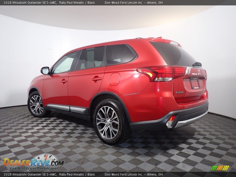 2018 Mitsubishi Outlander SE S-AWC Rally Red Metallic / Black Photo #12