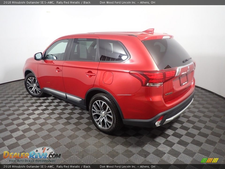 2018 Mitsubishi Outlander SE S-AWC Rally Red Metallic / Black Photo #13