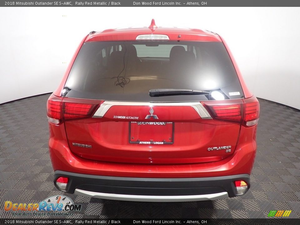 2018 Mitsubishi Outlander SE S-AWC Rally Red Metallic / Black Photo #14