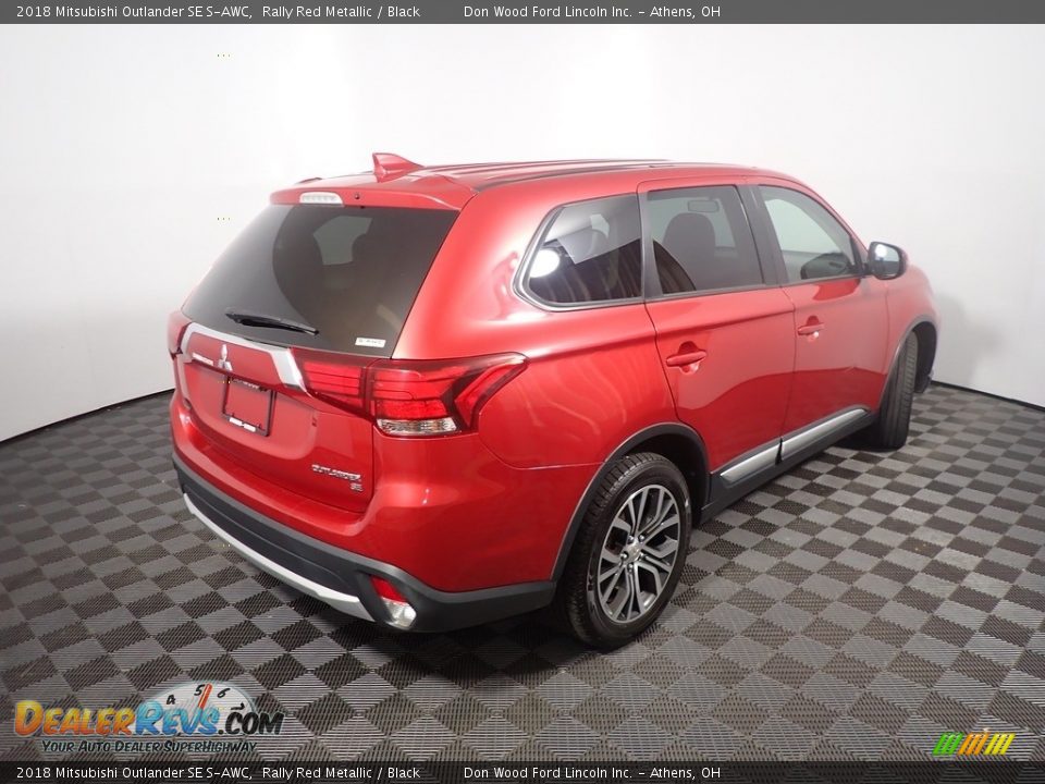 2018 Mitsubishi Outlander SE S-AWC Rally Red Metallic / Black Photo #18