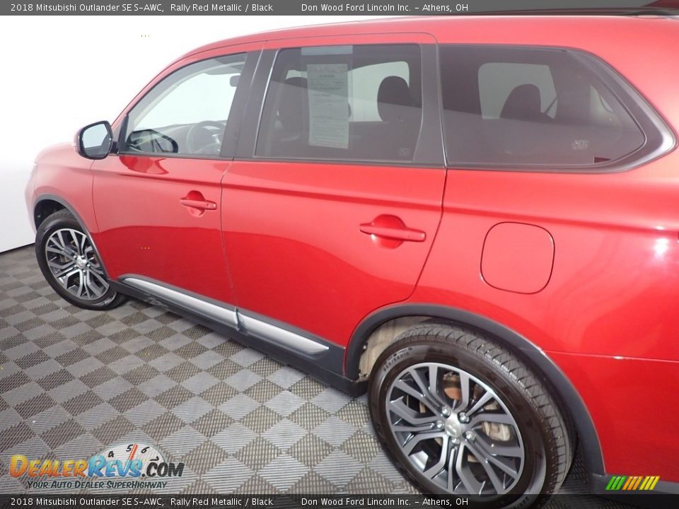 2018 Mitsubishi Outlander SE S-AWC Rally Red Metallic / Black Photo #19