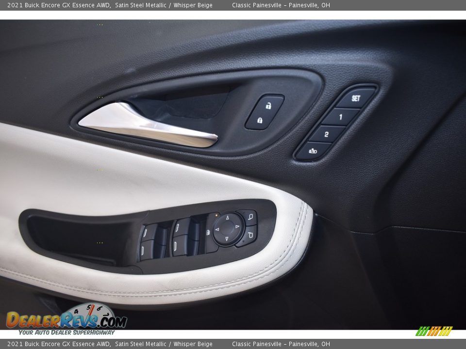 2021 Buick Encore GX Essence AWD Satin Steel Metallic / Whisper Beige Photo #9