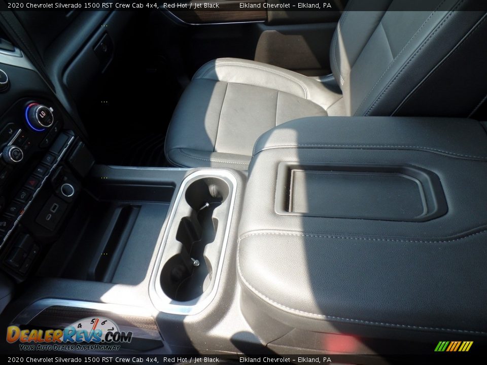2020 Chevrolet Silverado 1500 RST Crew Cab 4x4 Red Hot / Jet Black Photo #34