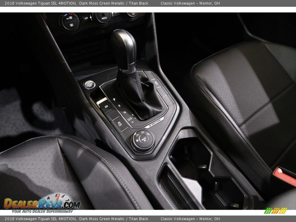 2018 Volkswagen Tiguan SEL 4MOTION Dark Moss Green Metallic / Titan Black Photo #12