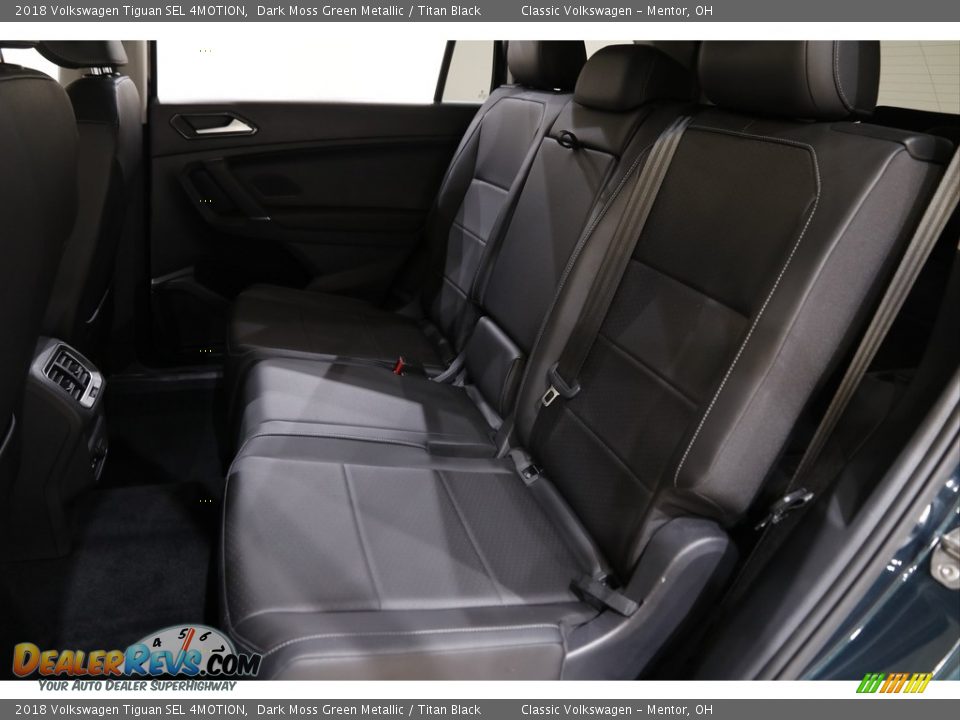 2018 Volkswagen Tiguan SEL 4MOTION Dark Moss Green Metallic / Titan Black Photo #15