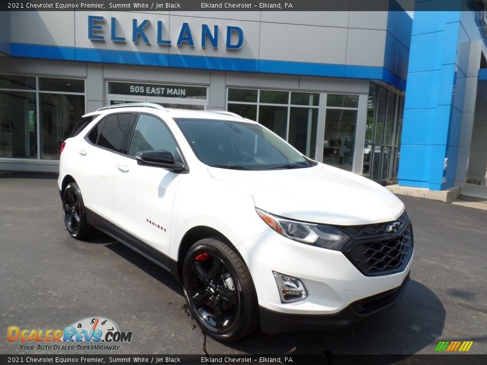 2021 Chevrolet Equinox Premier Summit White / Jet Black Photo #4