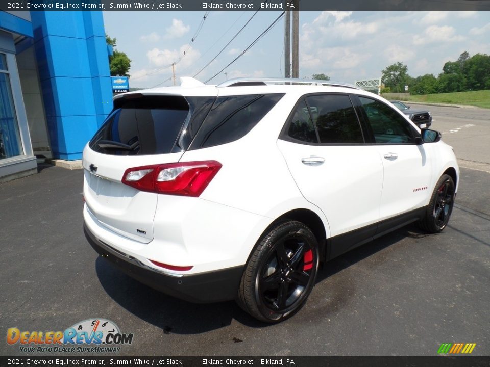 2021 Chevrolet Equinox Premier Summit White / Jet Black Photo #6