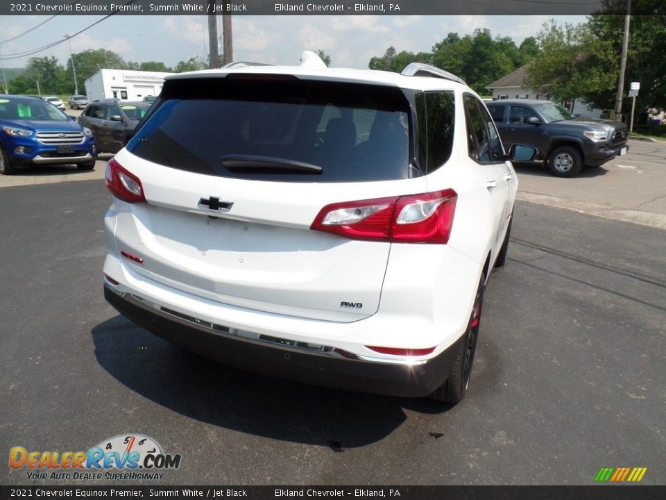 2021 Chevrolet Equinox Premier Summit White / Jet Black Photo #7