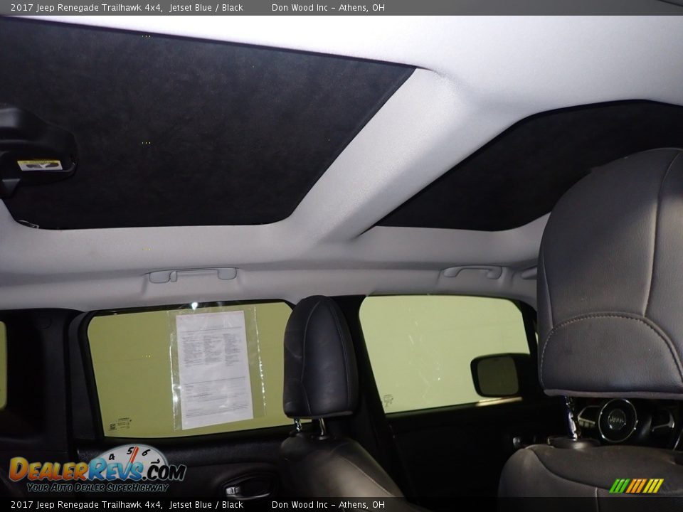 2017 Jeep Renegade Trailhawk 4x4 Jetset Blue / Black Photo #2