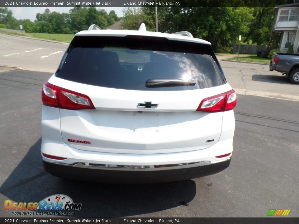 2021 Chevrolet Equinox Premier Summit White / Jet Black Photo #8