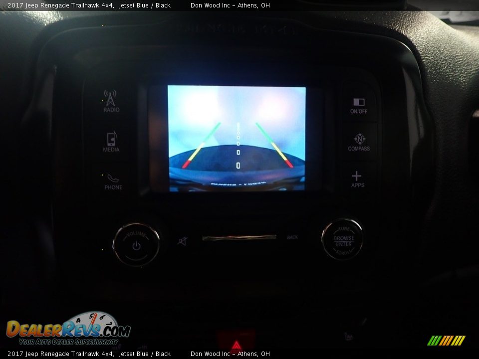 2017 Jeep Renegade Trailhawk 4x4 Jetset Blue / Black Photo #3