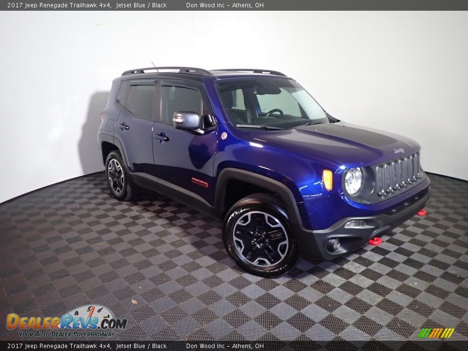 2017 Jeep Renegade Trailhawk 4x4 Jetset Blue / Black Photo #4