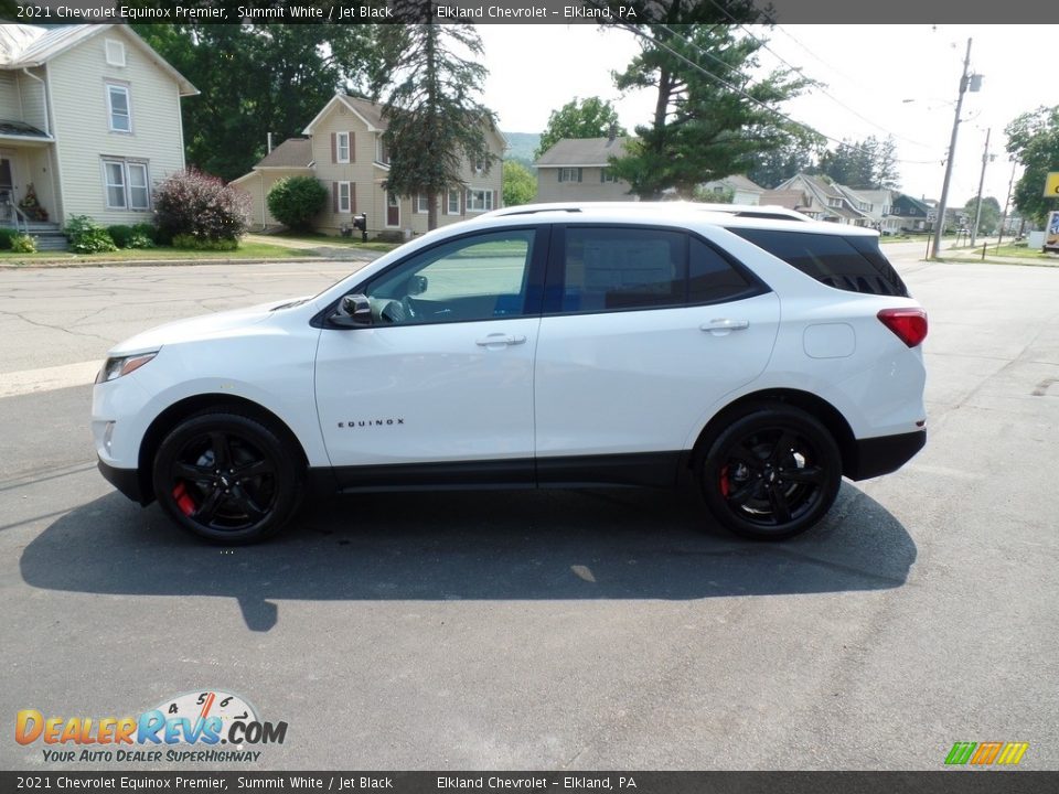 2021 Chevrolet Equinox Premier Summit White / Jet Black Photo #10