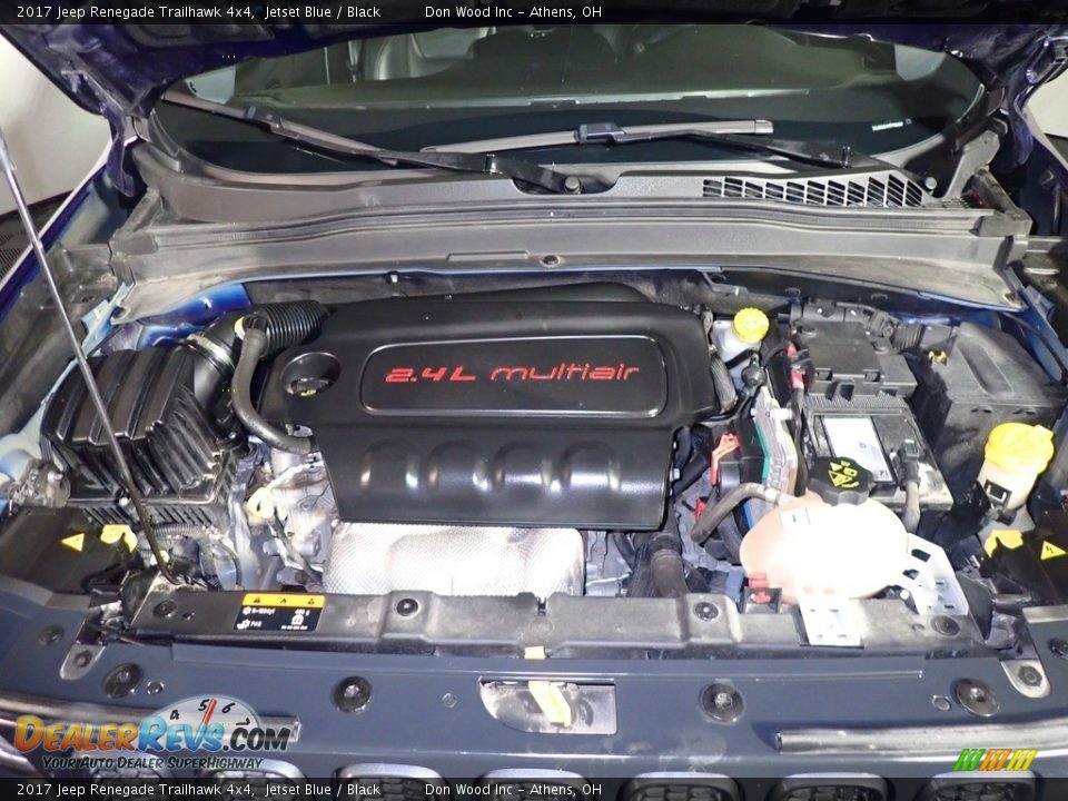 2017 Jeep Renegade Trailhawk 4x4 Jetset Blue / Black Photo #8