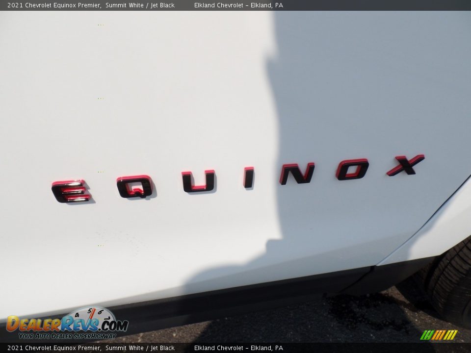 2021 Chevrolet Equinox Premier Summit White / Jet Black Photo #14