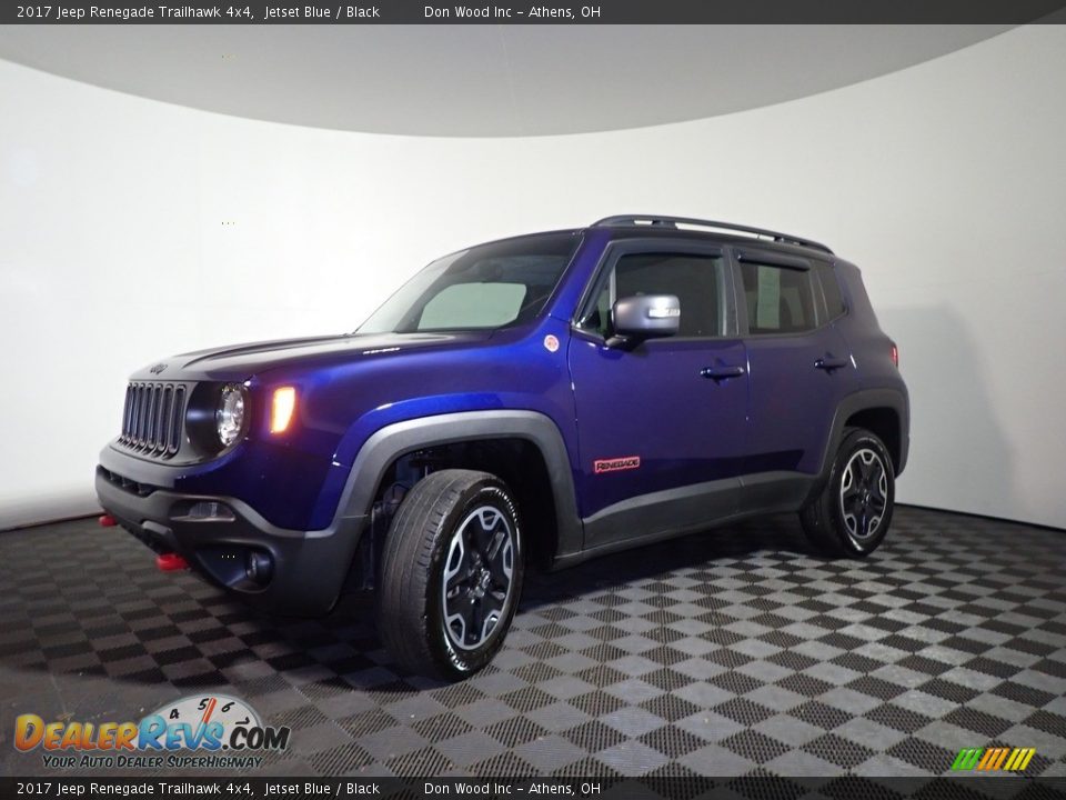 2017 Jeep Renegade Trailhawk 4x4 Jetset Blue / Black Photo #9