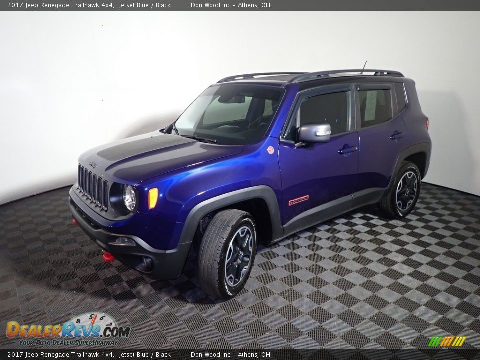 2017 Jeep Renegade Trailhawk 4x4 Jetset Blue / Black Photo #10