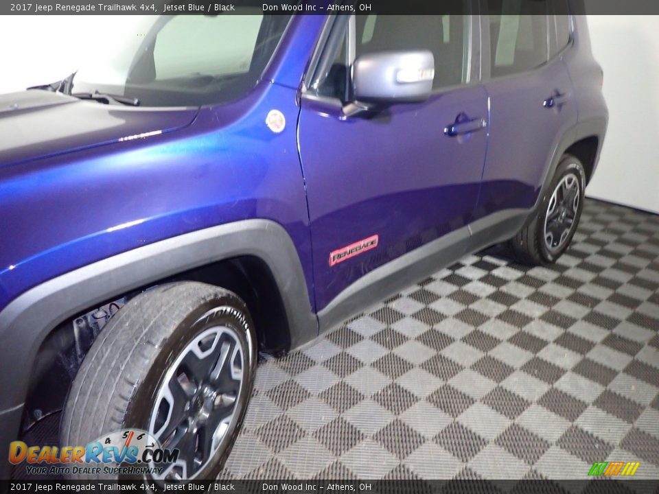 2017 Jeep Renegade Trailhawk 4x4 Jetset Blue / Black Photo #11