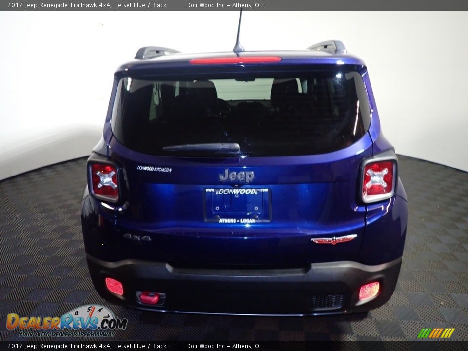 2017 Jeep Renegade Trailhawk 4x4 Jetset Blue / Black Photo #14