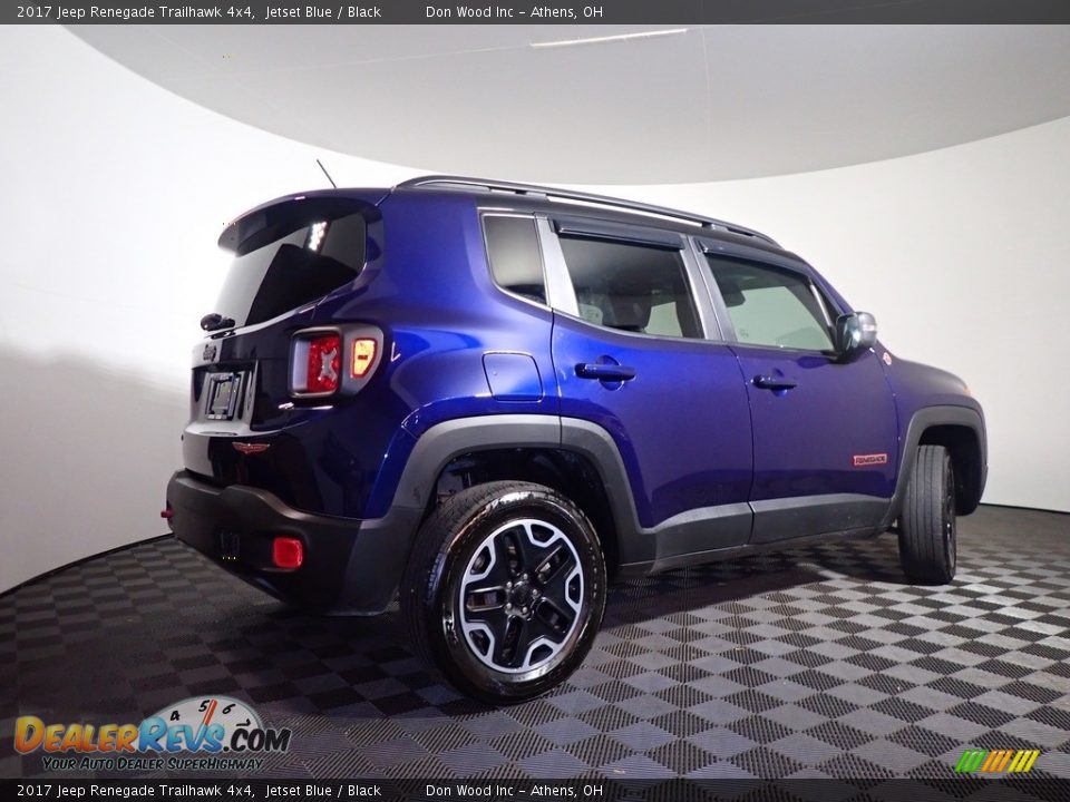 2017 Jeep Renegade Trailhawk 4x4 Jetset Blue / Black Photo #17