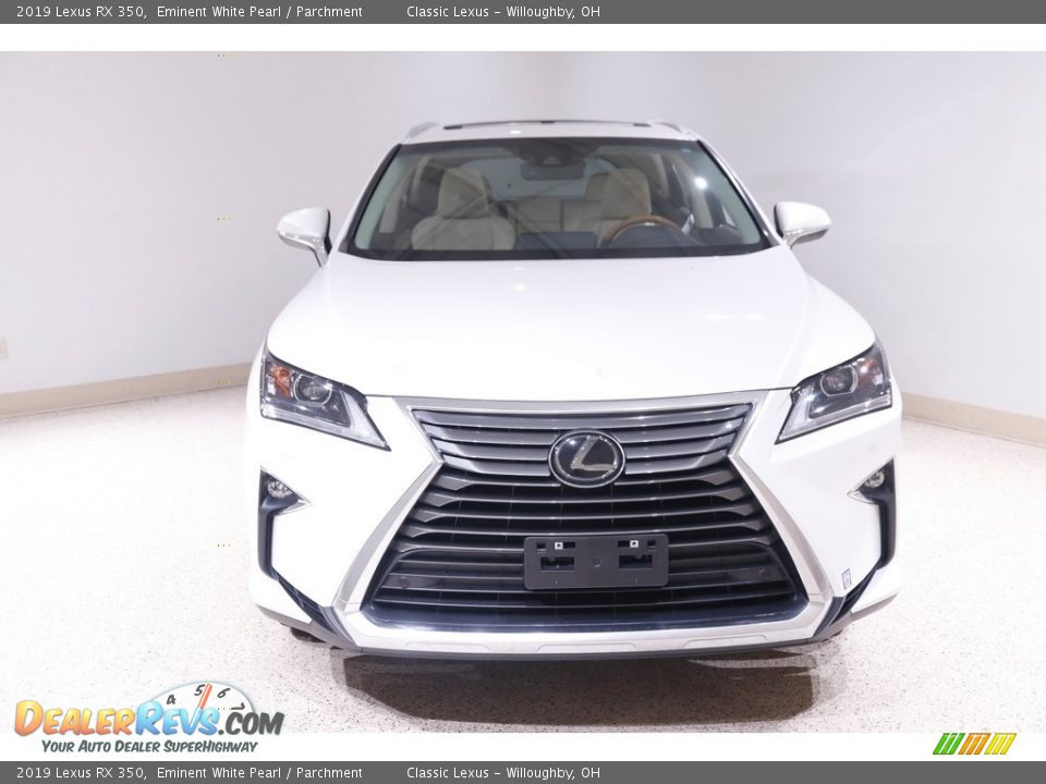 2019 Lexus RX 350 Eminent White Pearl / Parchment Photo #2